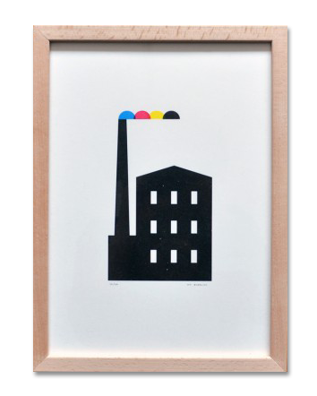 print fabriek in polen